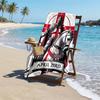 Cross Templars Knight Fashion Beach Towel: Ideal for Summer Adventures Soft, absorbent and quick drying suitable for swimming and bathing