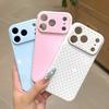 Polka Dot Protective Case for iPhone 15/16/17 Pro Max, Creative & Simple Design.