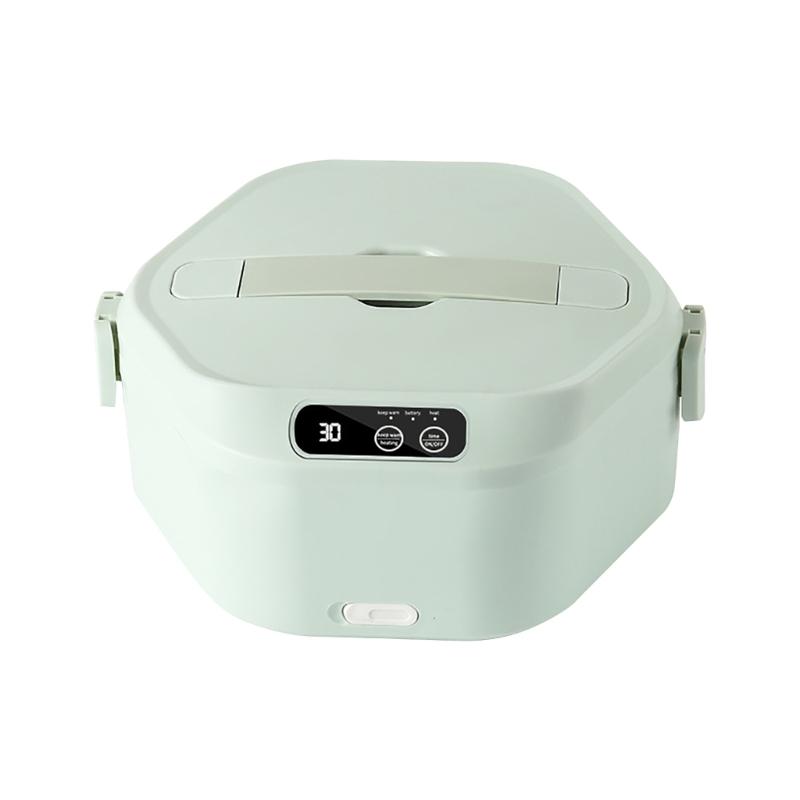 

Earthenware Varnished Heating Lunch Box With Intelligent Clock 10 Minimum Quick Warm Function 4.2 Cup Capacity Dishwasher Safe For Adults 1