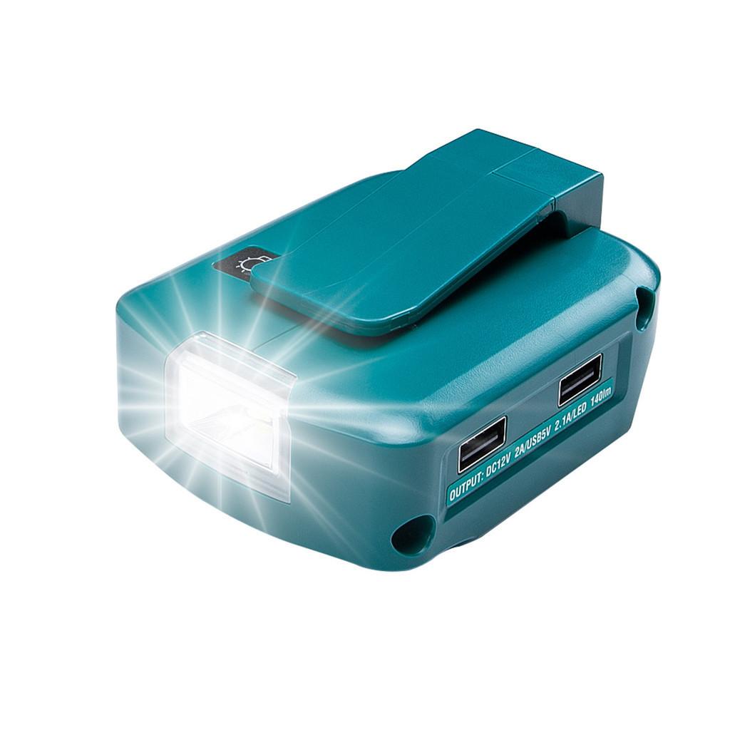 

Battery Power Source Adapter Work Light Converter For Makita 144v 18v Battery