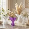 Creative Desktop Ornament 3D Printed Flower Display Container Home Decor Flower Bouquet Vase  Home
