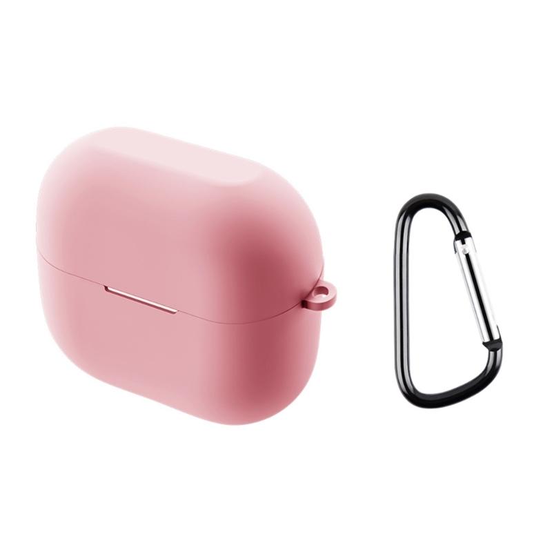 Silicone Cover with Carabiner Protective Wireless Charging Headphone Wireless Earphone Accessories for Buds 3 Men Women