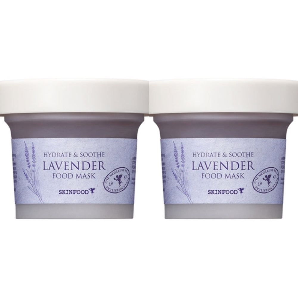 SKINFOOD Lavender Food Mask Pack 120g*1Pc/2Pcs/4Pcs