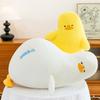 New relaxed duck doll lying flat duck throw pillow dumpling duck creative doll sofa cute baby baby gives girl birthday gift