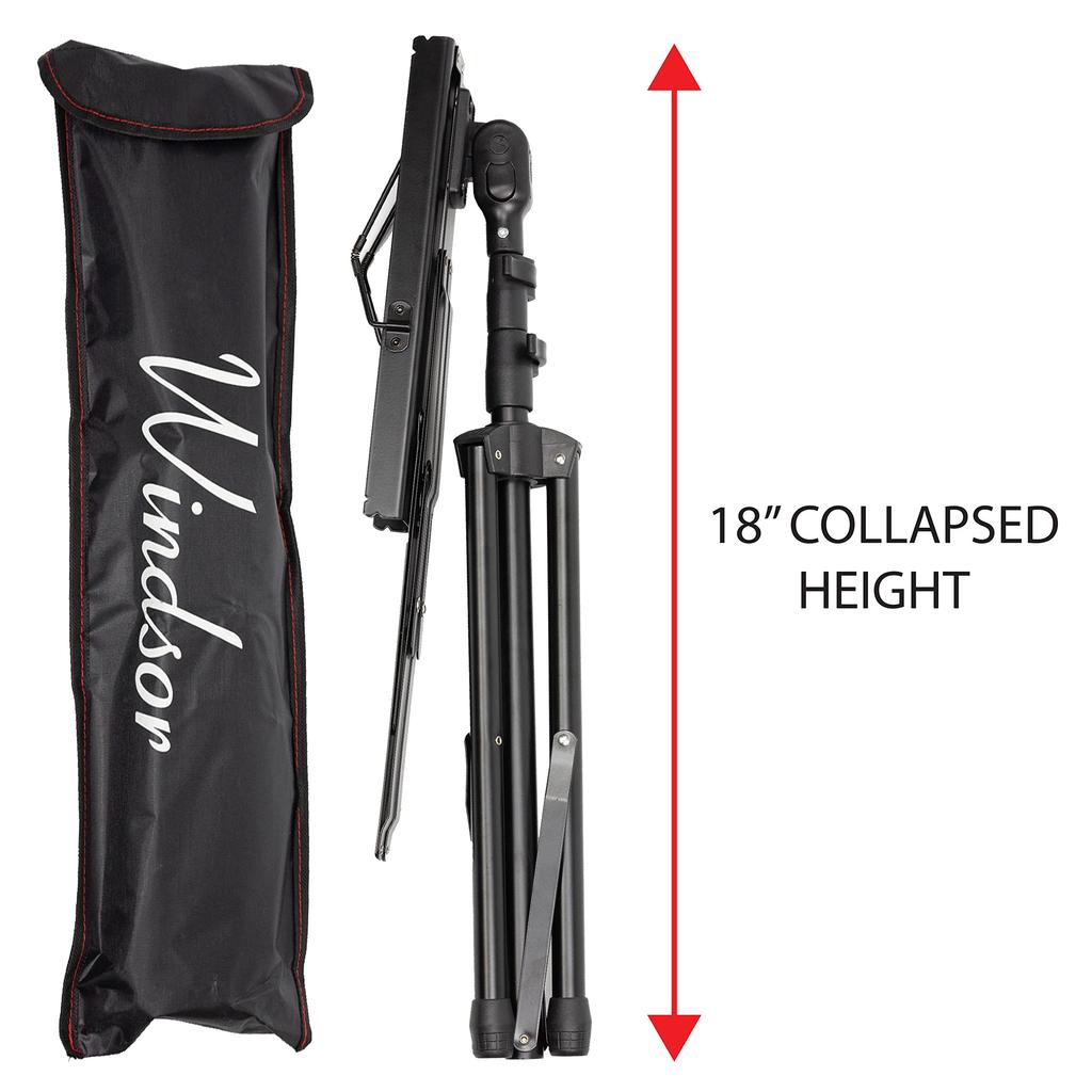 RockJam Music Stand Foldable 050151-BK (Aluminum)