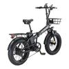 Elektrokolo KETELES 20 palcové skládací elektrokolo Fat Tire 1000W motor 48V 20AH lithiová baterie elektrokolo