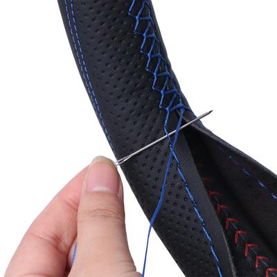 DIY Car Steering Wheel Cover Universal 38cm Braiding Cover For Steering Wheel Breathable And Non-slip Auto Steering Wheel