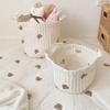 Baby Bags Cute Bear Embroidery Diaper Bag Caddy Nappy Cart Storage Mummy Maternity Bag for Newborn Diapers Toys Organizers