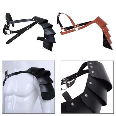 Gotische Steampunk Schulterpanzer Einzelner Schulterpanzer Kostümzubehör Mittelalterlicher Schulterpanzer für Herren Cosplay Ritter