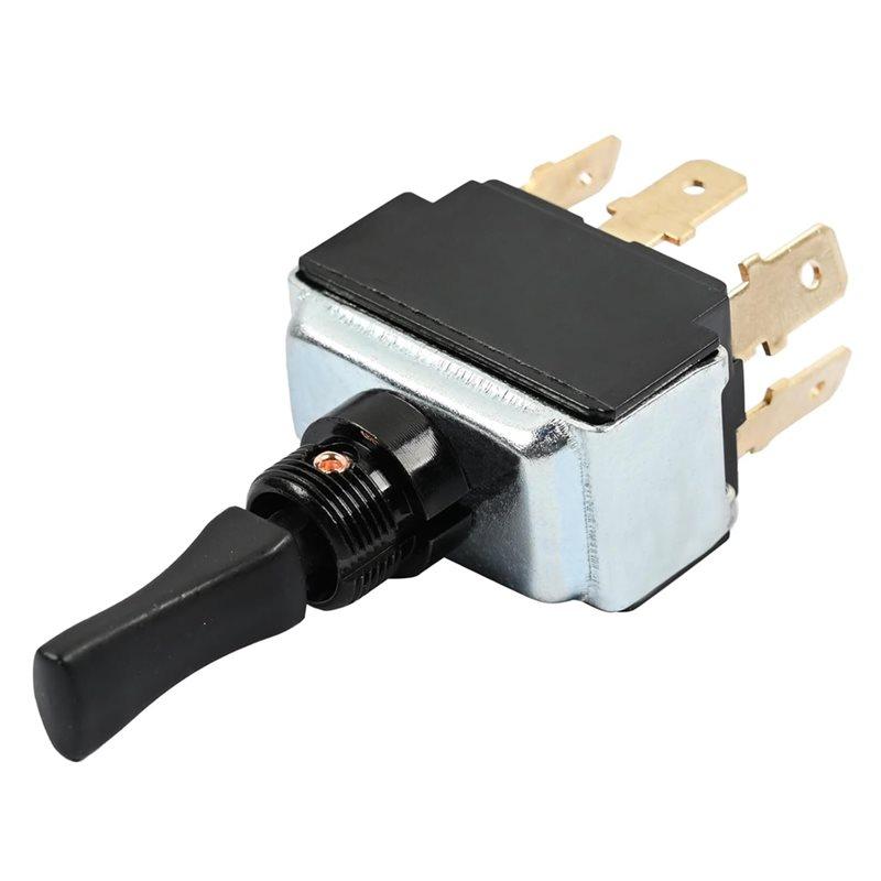 ABBP-Momentary Toggle Switch Replace K301-317 K301317 Compatible For Kenworth C500 T300 T400 T450 Trucks 6-Pins