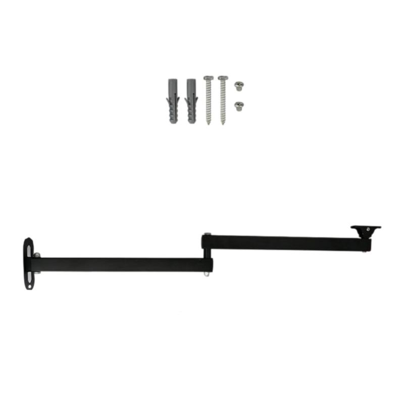 Flexible Articulating Projector Camera Mount Featuring Foldable Extension Arms 90 Degree Vertical Adjustment Metal