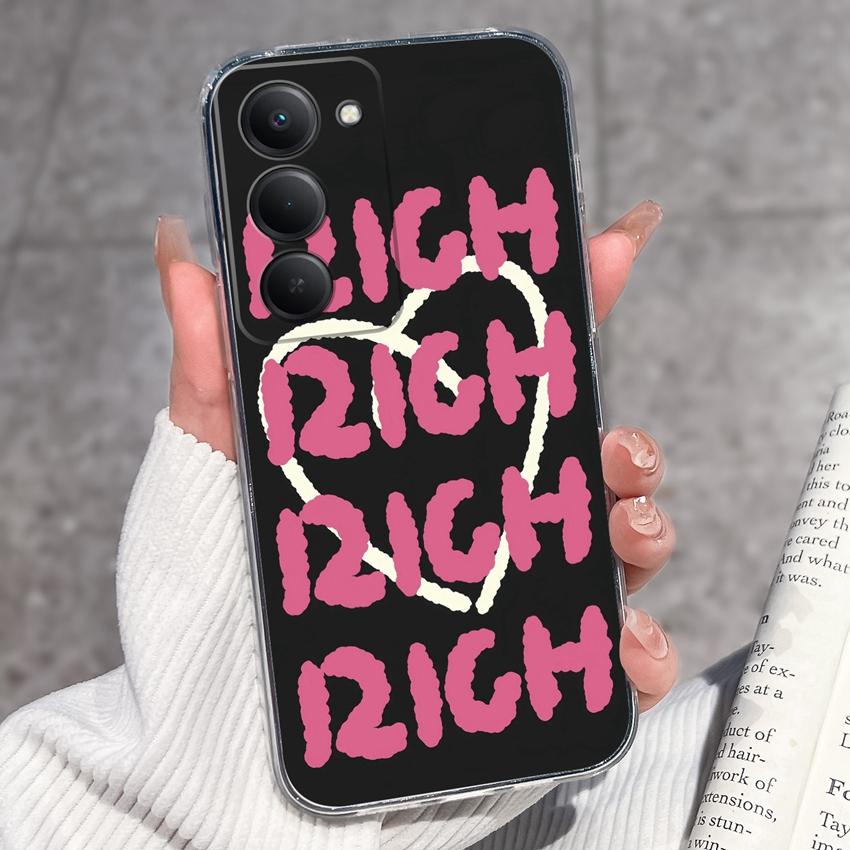 Capa Para Redmi 15 13 12 15C 14C 13C 12C 10C 14R 13X 10A 10X Capa de Celular com Padrão de Cédula Capa de Silicone Transparente Antiderrapante Para Redmi Capas Bumper