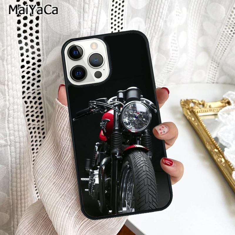Motor Engine Motorcycle Phone Case Cover For iPhone 17 Air 16 16e 15 Plus 11 12 13 14 Pro Max Shell Coque