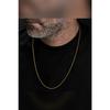 Tarnish-proof Thin Knitted Model Steel Thin Men's Necklace Chain