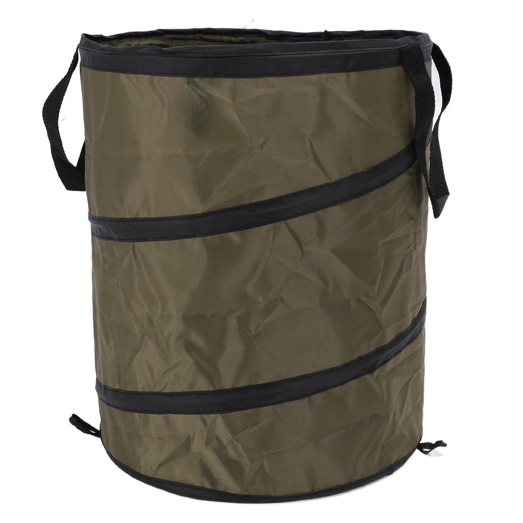 37L Medium Size Camping Trash Can Folding Storage Bin Portable Trash Can for Picnic Camping Outdoor