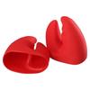 Red Anti-Scalding Clip Silicone Lobster Clamp Gloves Durable Silicone Anti-Hot Glove  Home