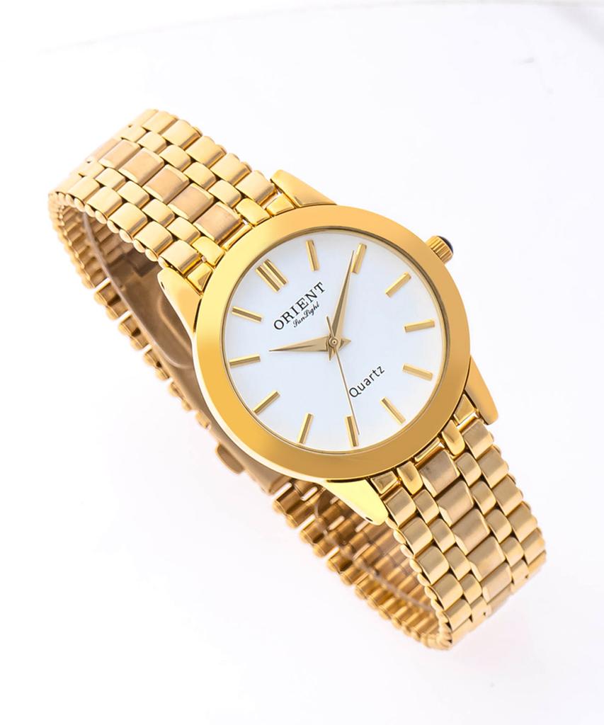 Olienteu 3 Atm Couple Watch Men'S Metal Wristwatch Ot5005Mc