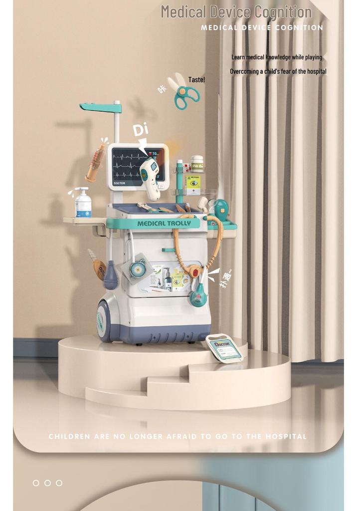 Kids' Educational Doctor Playset: Stethoscope & Clinic Simulation for Role-Playing
