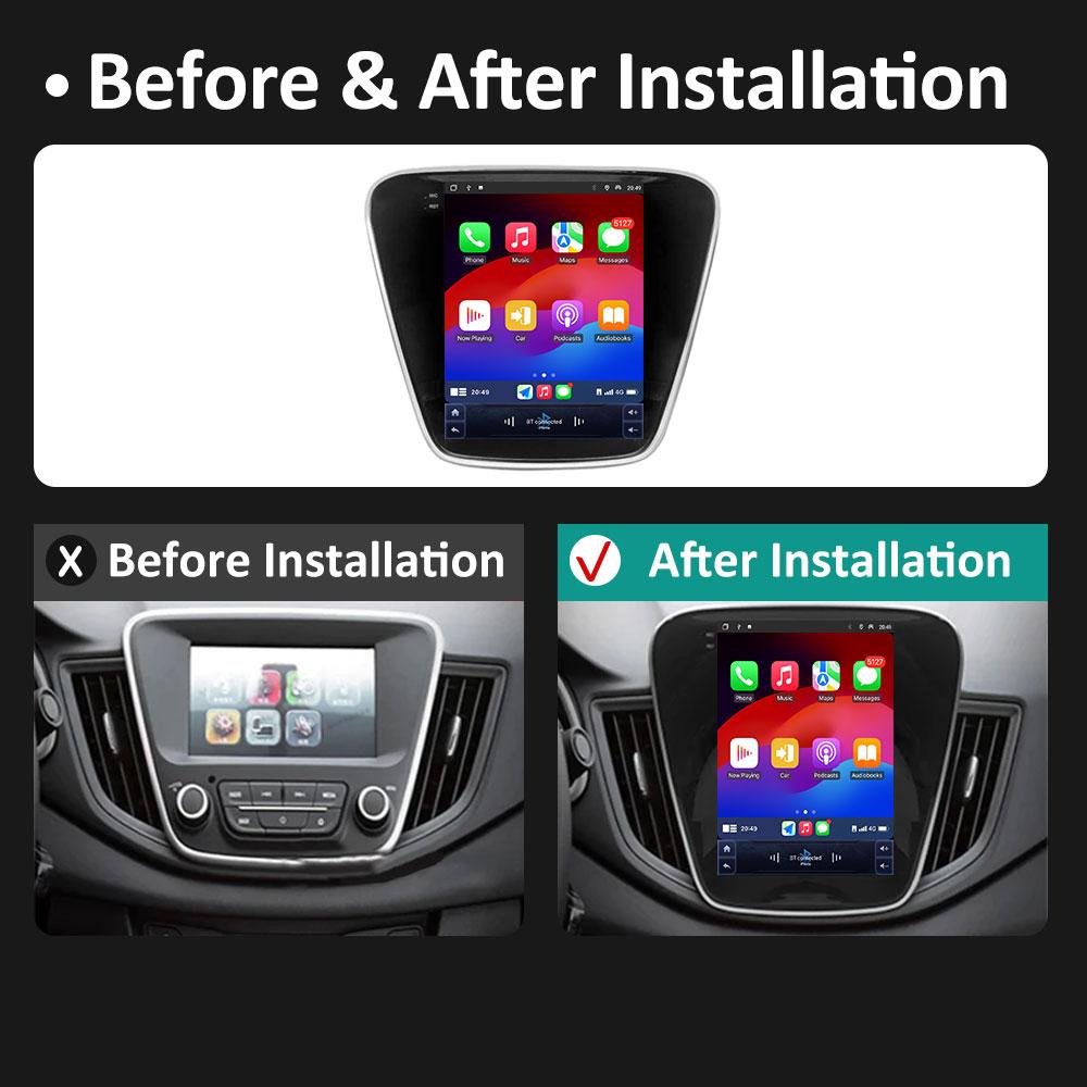 Android Auto DSP Stereo for Chevrolet Cavalier 2016 2017 2018 2019 Car Radio Video Multimedia Player Navigation Accessories WIFI