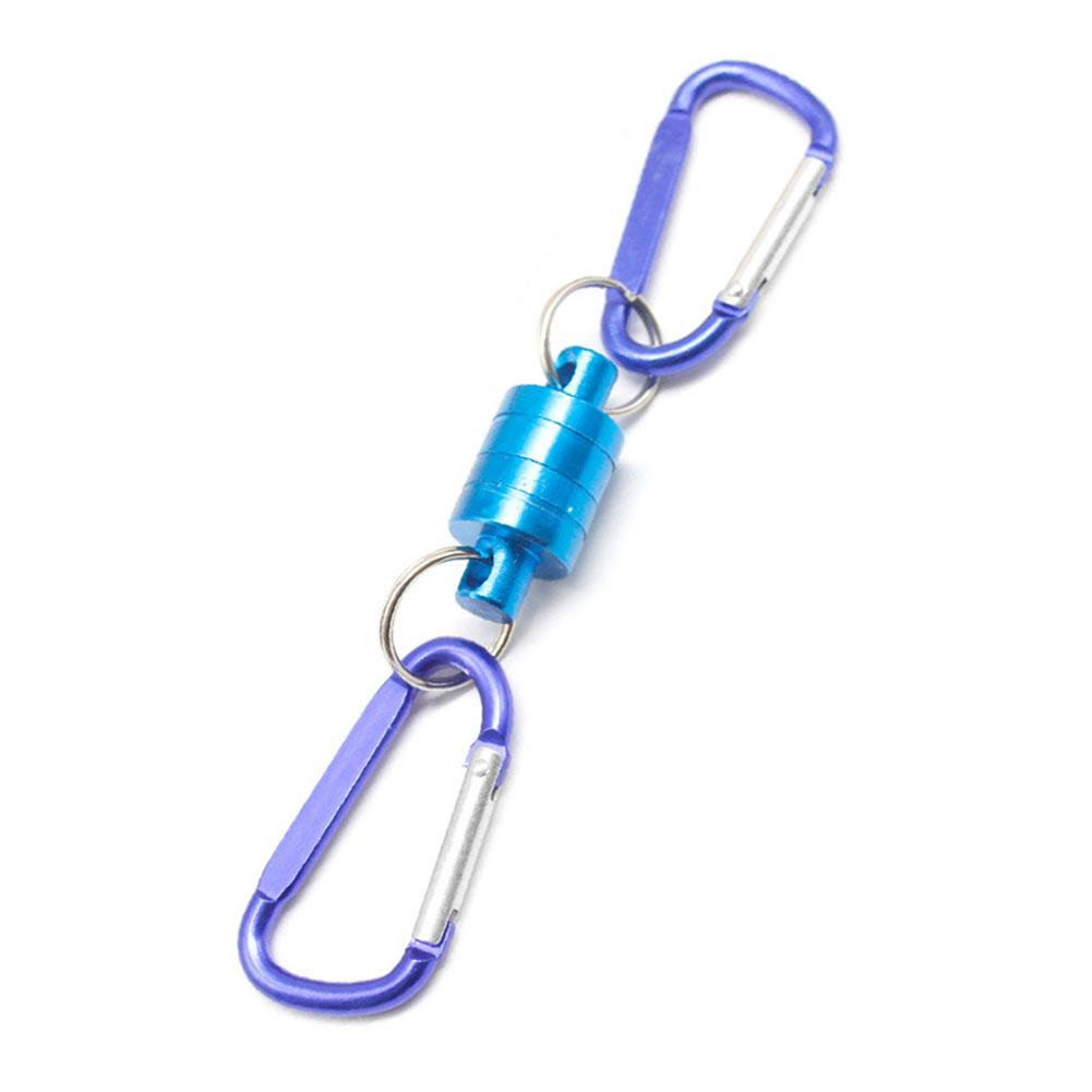 Starker magnetischer Karabiner, tragbar, Outdoor-Angeln, Bergsteigen, Auslöse-Lanyard