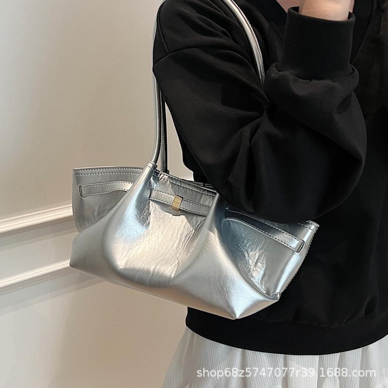 Premium Sense Underarm Bag Women's 2025 New Spring and Summer Commuting Versatile Shoulder Bag Fashionable Portable Simple Tote Bag
