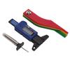 Digital Tire Tread Gauge Color Coded Depth Measurement Tool Handheld Portable for Car Truck Disc Drum Brake Pads