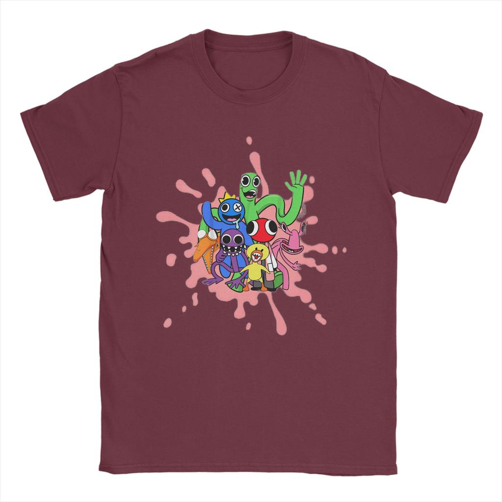 Garten von Banban Freunde Charaktere T-Shirt Sommer 100% Baumwolle T-Shirts Für Unisex Hip Hop Freizeit T-Shirt Kurzarm Vintage T-Shirts