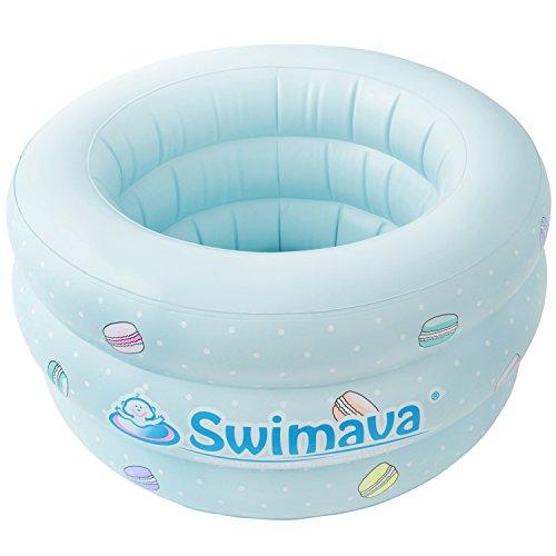 

Swimava s adorable, fluffy baby bath, Macaron Bath, for babies 0-24 months, Green Premium, SW150GN-P (Official Japanese Product, 60-Day Warranty)