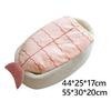 Sushi Shaped Cat Bed Cave Cute Soft Hideout Comfortable Warm Kitten Bed Dog Bed