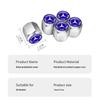 GLC GLB 5pcs Car Wheel Tire Valve Protection Cap Theftproof Tyre Stem For Mercedes Benz C180 C300 W124 W176 W177 C200 C260 GLC