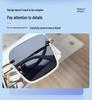 2025 Trendy Women's Large Square Sunglasses - Korean Style, Anti-UV, Face Slimming Design