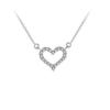 Korean Trendy Hollow Love Heart Necklace - Exquisite, Versatile, Sweet, & Fashionable Clavicle Chain