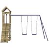 Play Tower Pressure Treated Pine Wood