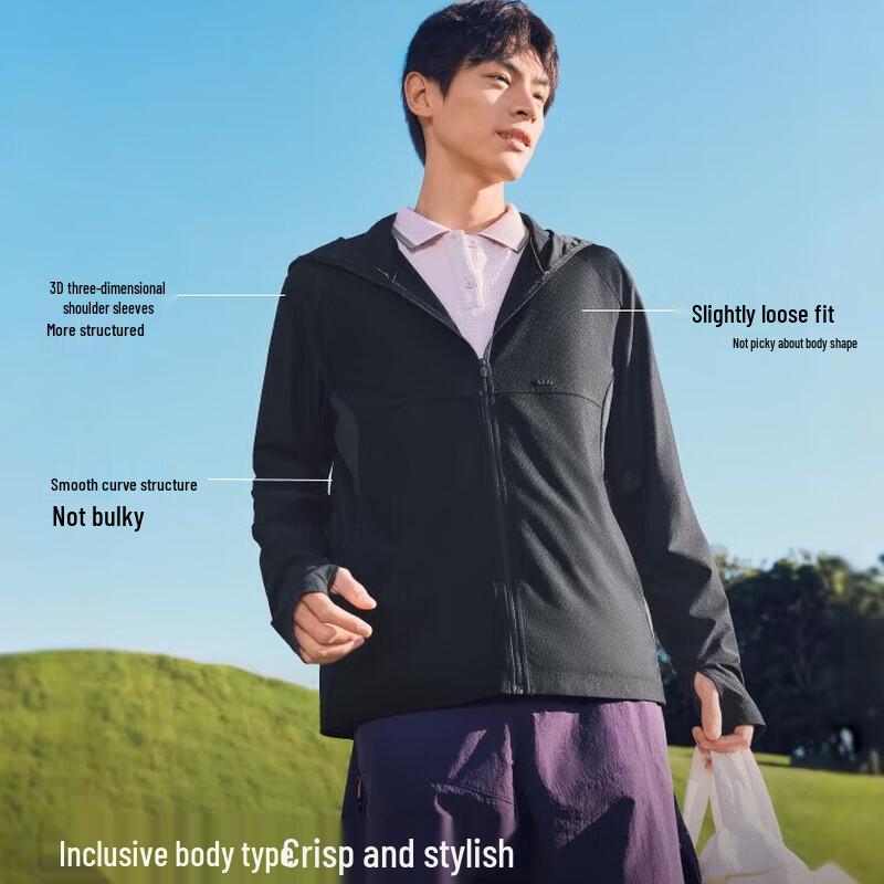 Beneunder AS934 Men's Ultra-Breathable Sun Protection Jacket