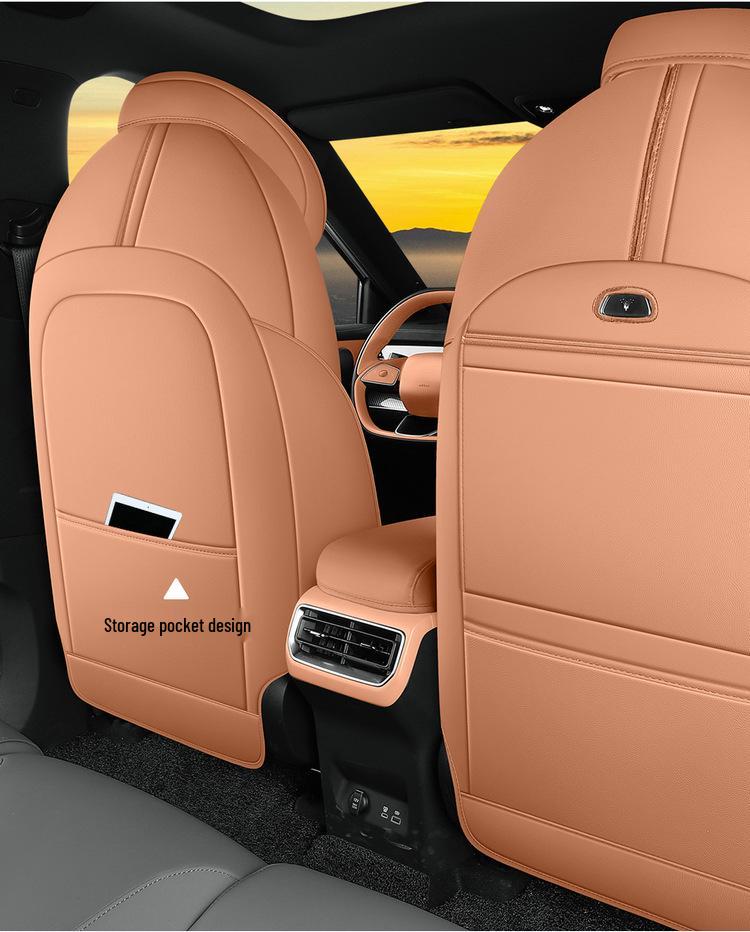 New Neta L Full Leather Car Seat Cushion - Universal, Four Seasons, One-Piece Design