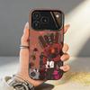 Custodia per Telefono ANIME S-Skibidi T-Toilet Per iPhone17,16,15,14,13,12,11,Pro,MAX Grigio Opaco Silicone Copertura Nera