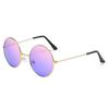 Retro Round Metal Sunglasses - Unisex Prince & Harry Potter Style, Perfect for Weddings