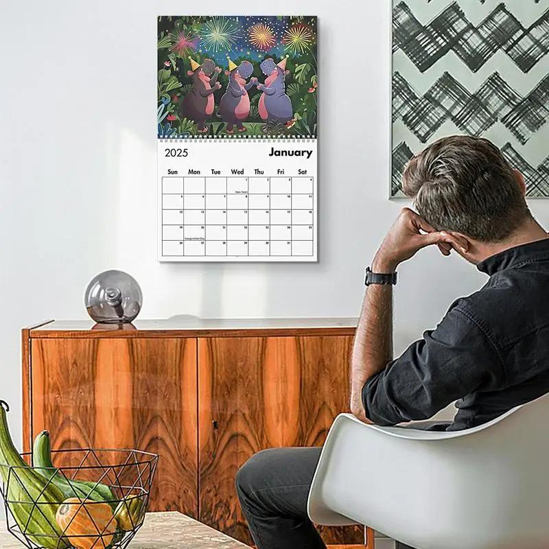 Рождественский календарь с бегемотами 2025 года — фото 6