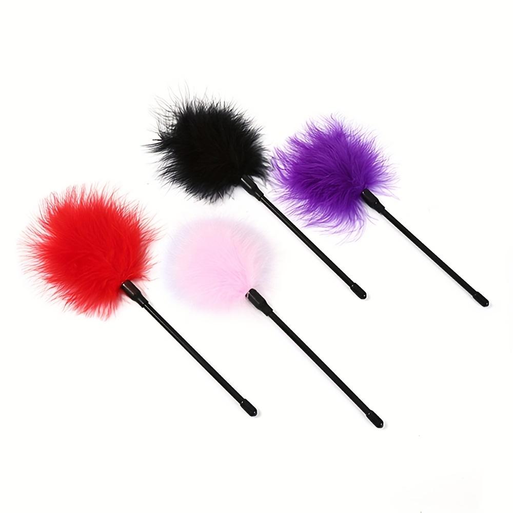 1pc Flirting Feather Whip Fun Stick Sex Toys Flirt Soft Flogger for Couples Tease Adult Game Sex Products Erotic Accessories