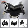 1988-2011 For Yamaha Virago XV125 XV250 Motorbike Carburetor Interface Adapter Connector Pipe Manifold Moto Accesorios
