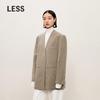 2024 Winter Merino Wool Loose Long Blazer