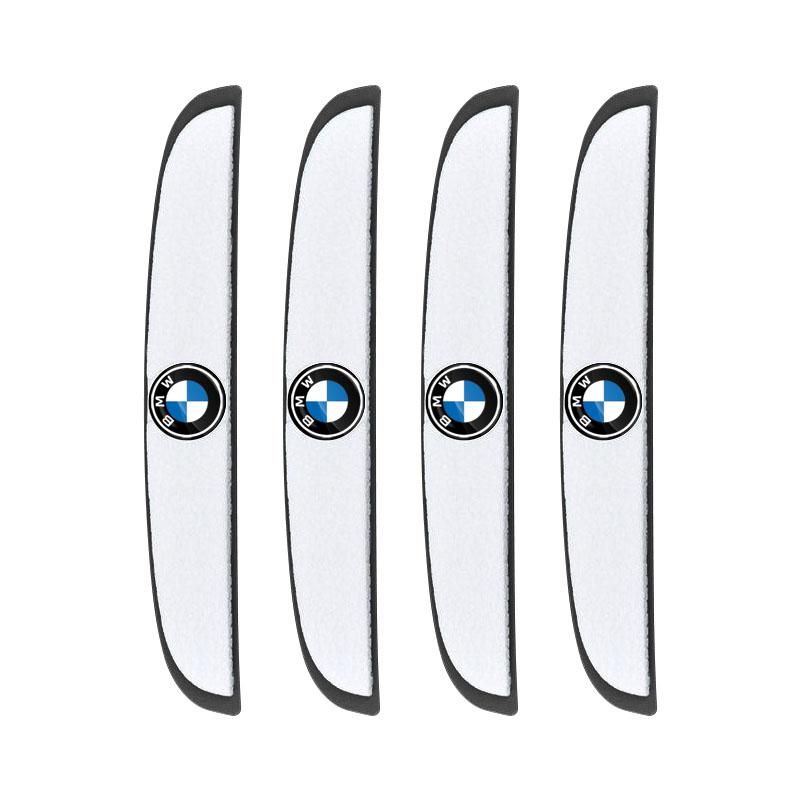 4Pcs Car Door Anti-Collision Strip Rearview Mirror Protection Sticker For BMW F30 F01 F10 F35 F15 F16 F18 E39 E46 E90 E36 E60