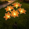 Solar Powered Solar Garden Light LED Simulated LED Solar Lamp  Garden Courtyard