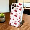 Süße Kirsch-Handyhülle Für iPhone 17 16 15 14 13 12 11 Mini Pro Max Plus Transparente Hülle