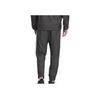 Adidas Vintage Sport Letter Print Striped Cuffed Knit Joggers Men Joggers Black IK7352