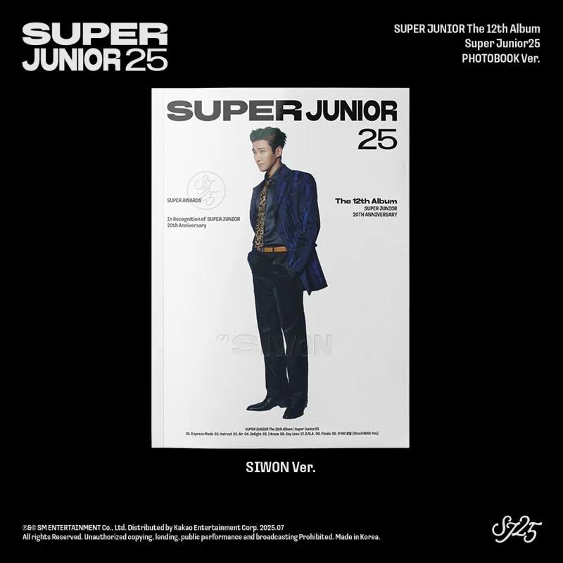 

(ПРЕДВАРИТЕЛЬНЫЙ ЗАКАЗ) SUPER JUNIOR - [SUPER JUNIOR25] 12-й альбом SIWON
