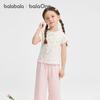 Balabala Baby Girl's Short Sleeve T-Shirt