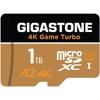 Memory Card - Gigastone - Game Turbo Max - 1 Tb - Speed 100/90 MB/s - 4K UHD Compatible