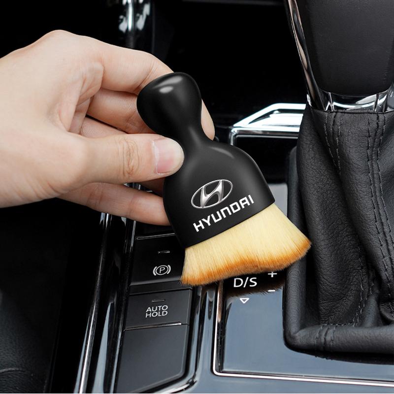 Car Interior Dashboard Air Outlet Cleaning Tool Dust Removal Soft Brushes For Hyundai Tucson 2021 Accent I10 I20 Kona Getz Solaris I30 Creta