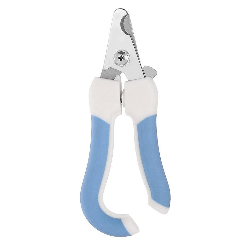 

Изогнутый крючок Ножницы для ногтей из нержавеющей стали для кошек и собак - Предметы первой необходимости для маникюра питомцев OPP Bag [Curved Clipper]